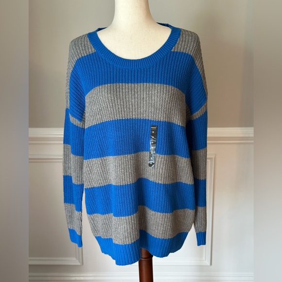 NEW Torrid Pullover Drop Shoulder Sweater size 0 / Large 12 - Picture 2 of 10